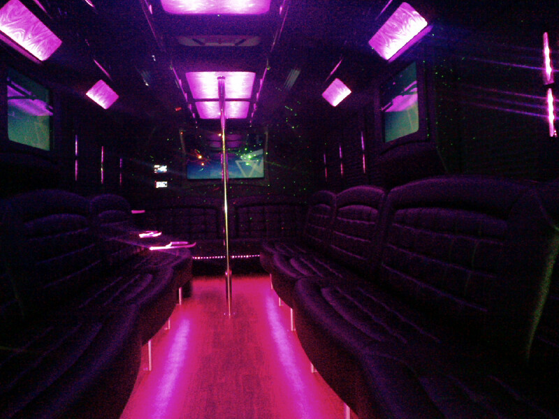 My Prom Limos party bus and limo lineup